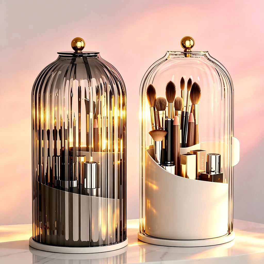 Rotate & Store Brush Organizer