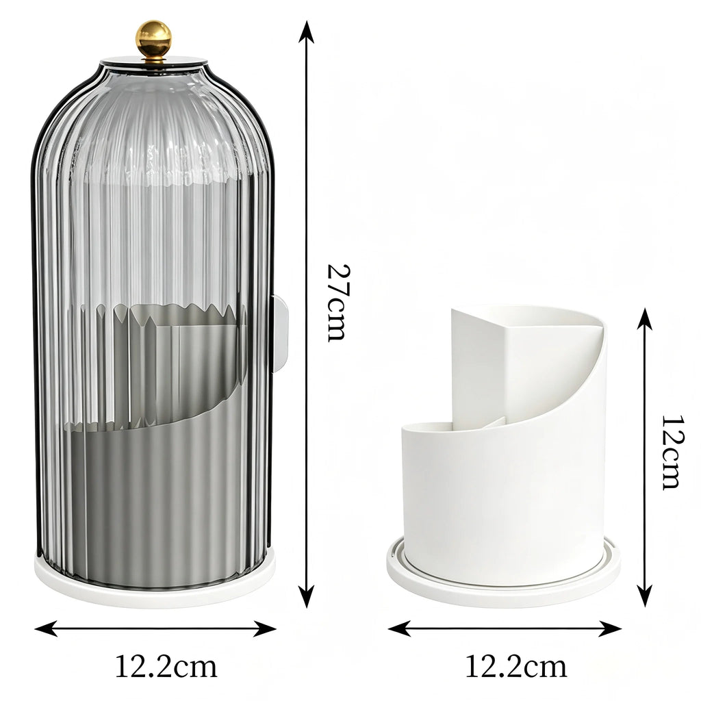 Rotate & Store Brush Organizer