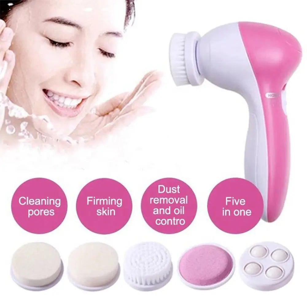 5-in-1 Facial Renewal Brush Set