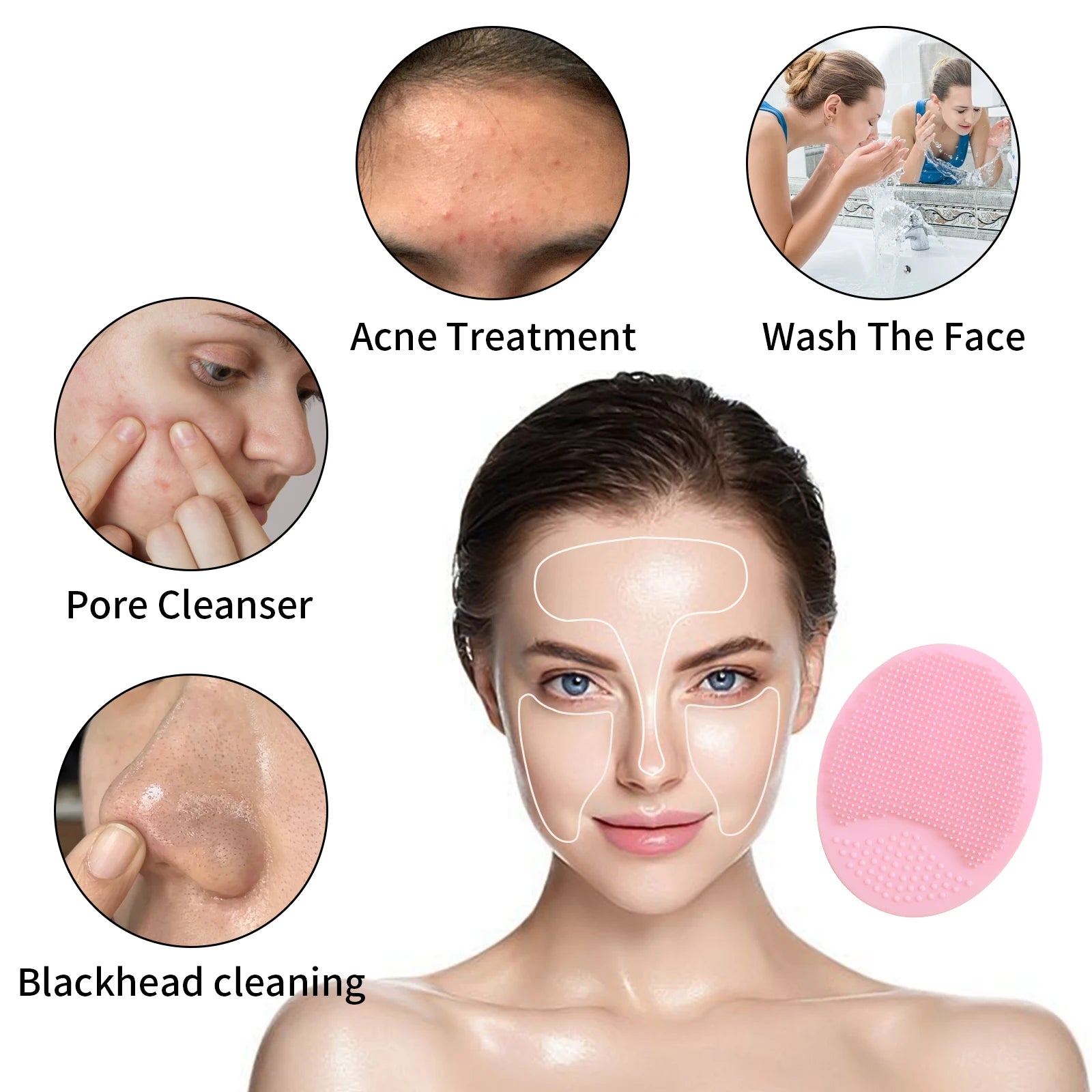 Silk Touch Mini Cleansing Brush